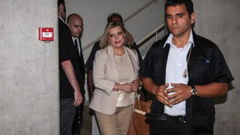 Сара Нетаньяху в полиции