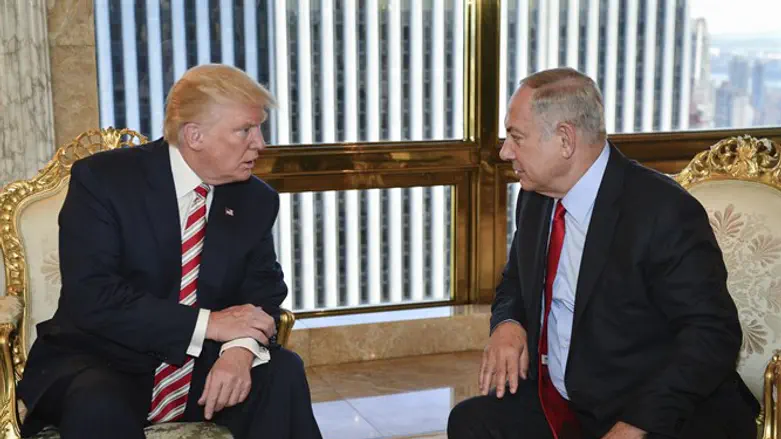 לפעול בתבונה. נתניהו וטראמפ בפגישתם לפני הבחירות בארה"ב