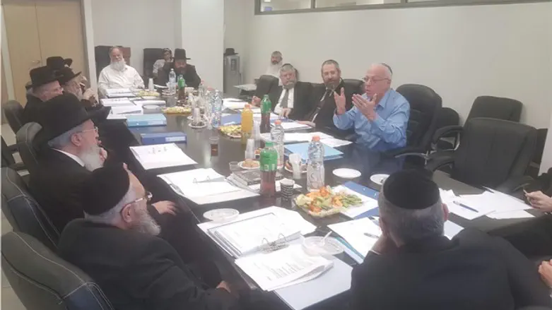 Uri Ariel at the Chief Rabbinate Council