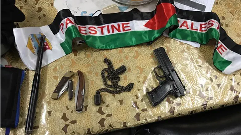 אמצעי לחימה שנתפסו