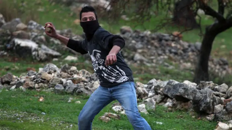 "Каменная атака". Иллюстрация