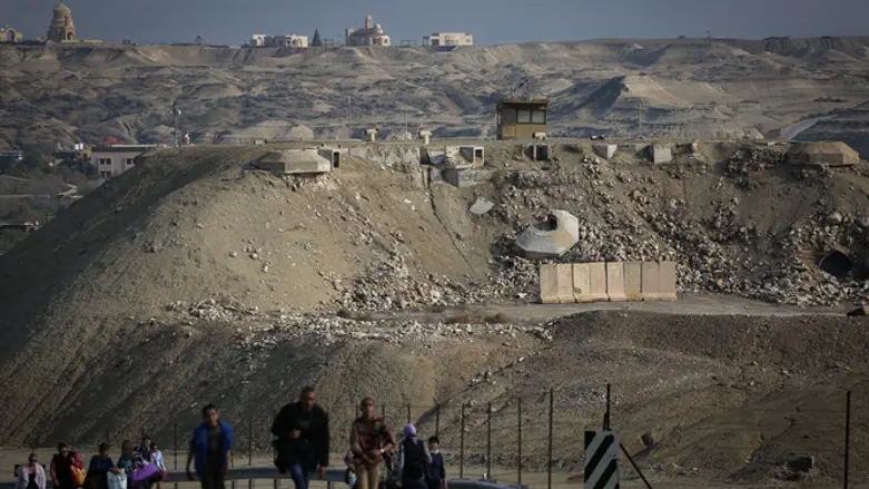 Israeli-Jordanian border (file)