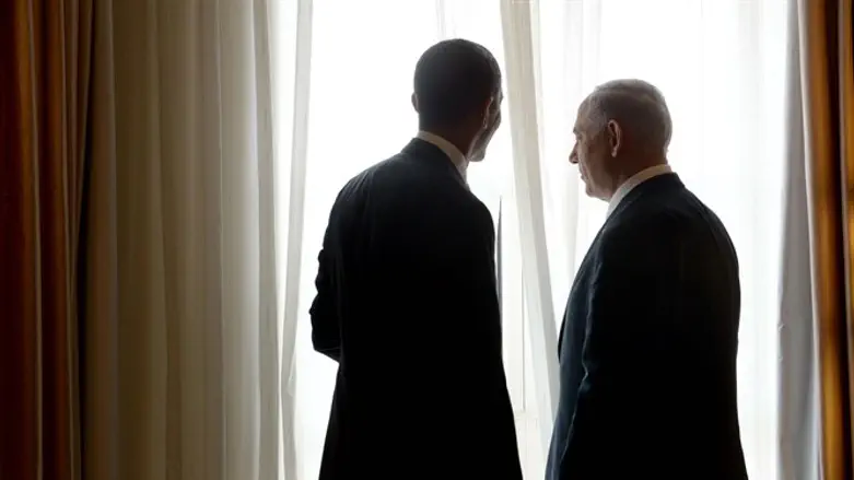 סופה של יריבות מופלאה. נתניהו ואובמה