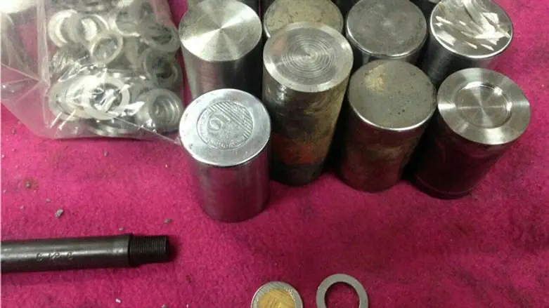 חומרי הגלם שנתפסו