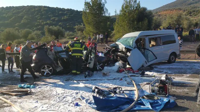 Accident in the north of Israel