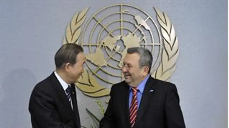 ברק ומזכ"ל האו"ם
