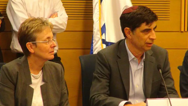 Simcha Goldin in the Knesset