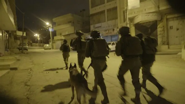IDF forces during army operation