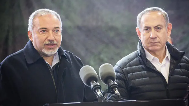 Liberman and Netanyahu