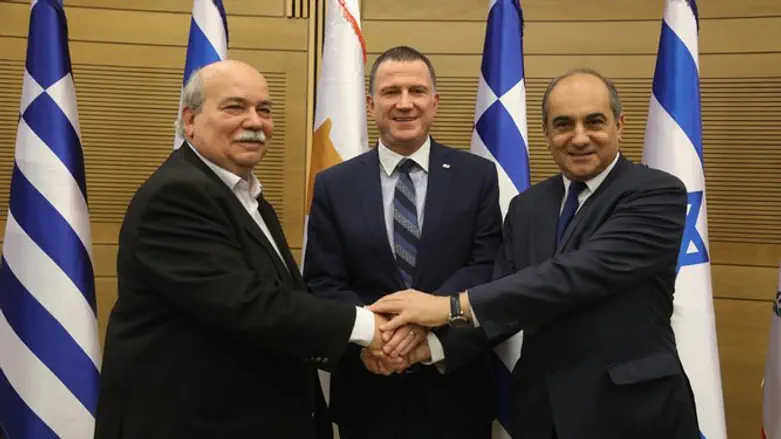 The three parliamentary leaders, today