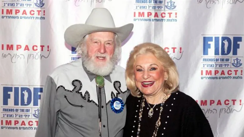 Albert Frank with Nily Falic