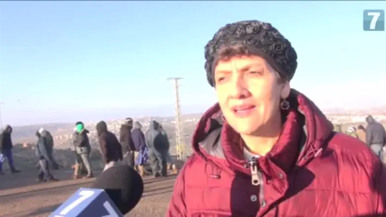 MK Shuli Moalem-Refaeli in Amona