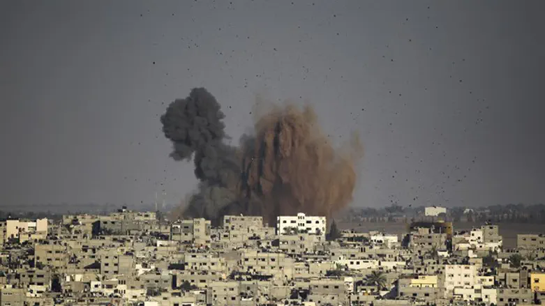 Air strike in Gaza