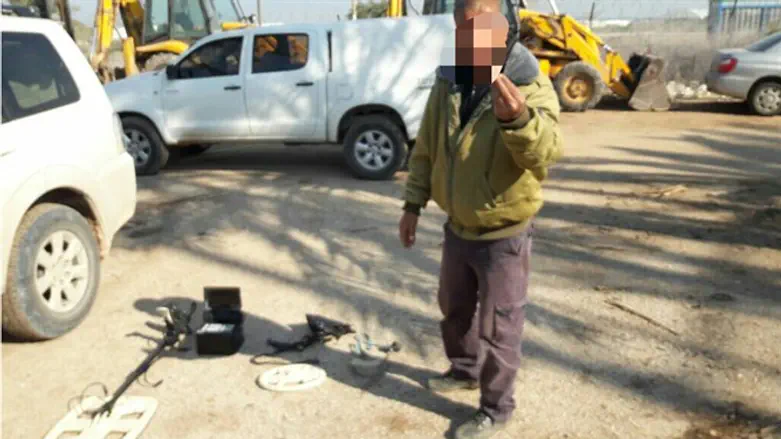 השודד שנתפס הבוקר