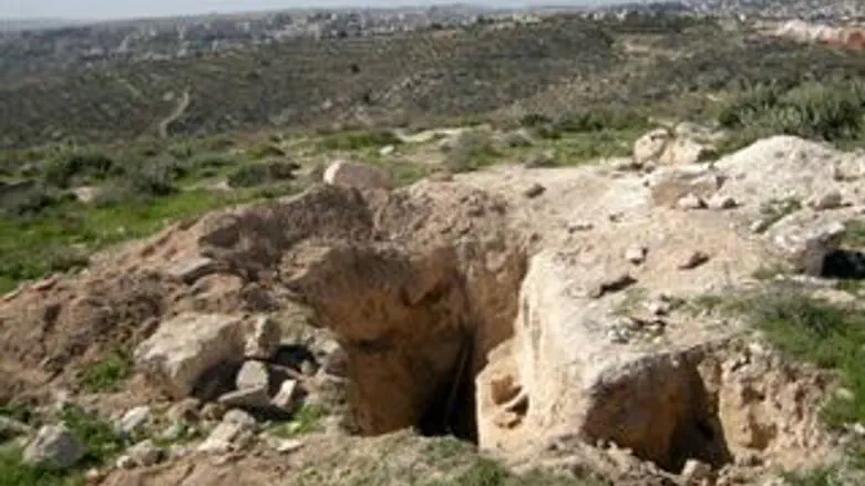 האתר בו נתפסו השודדים