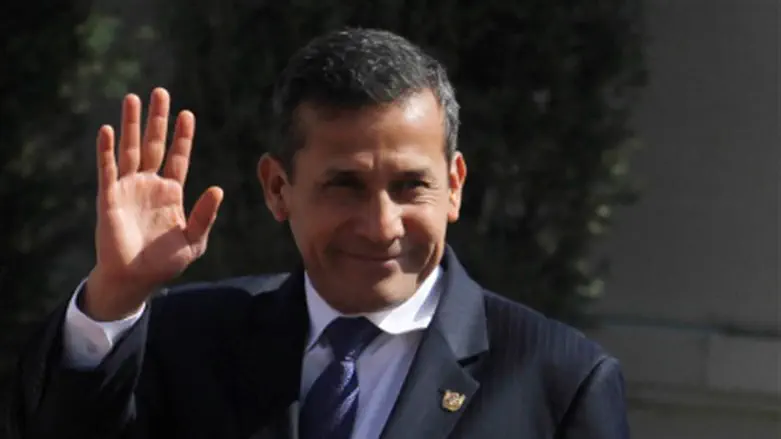 Peruvian President Ollanta Humala
