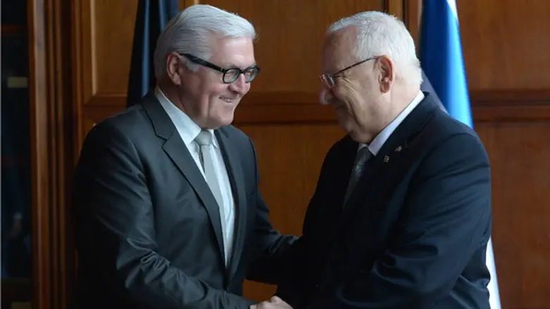 Реувен Ривлин и Франк-Вальтер Штайнмайер