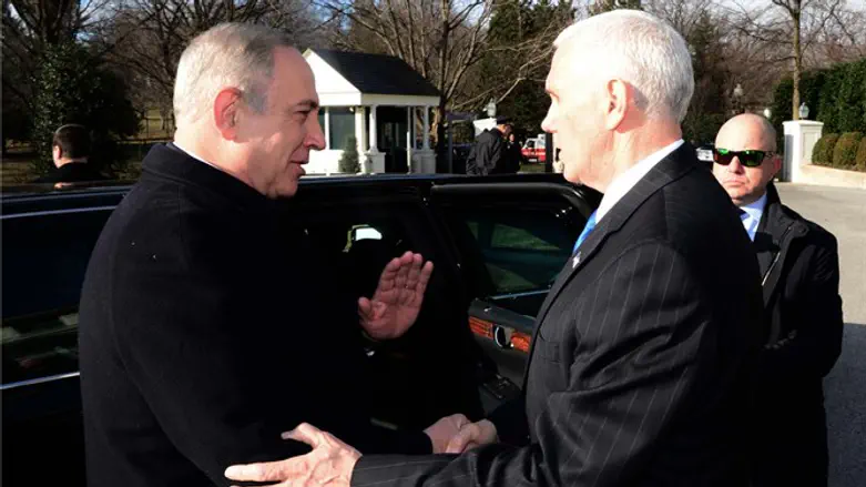 Netanyahu and Pence