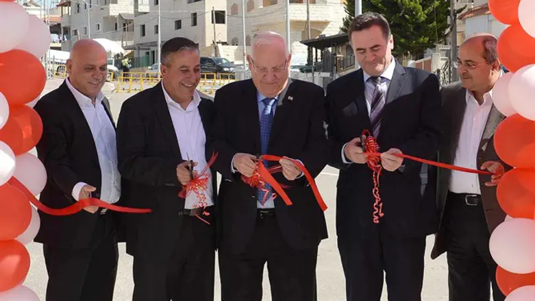 Rivlin in Kafr Qasem