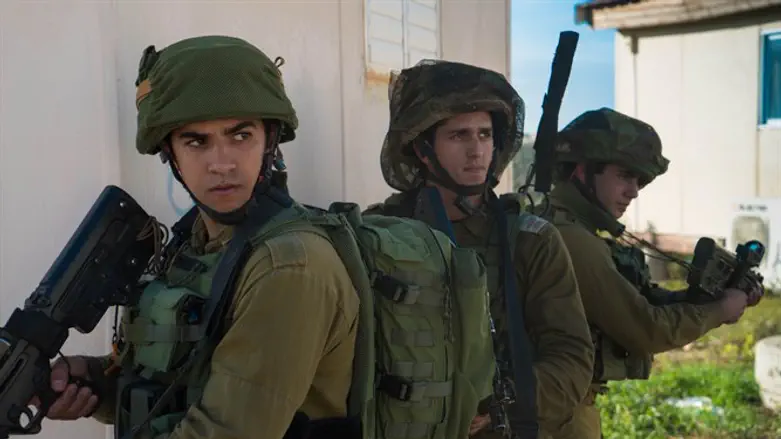 Учения бойцов "Голани". Иллюстрация