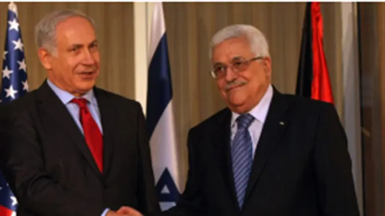 Netanyahu and Abbas