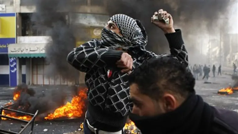 Rock throwing in Judea and Samaria