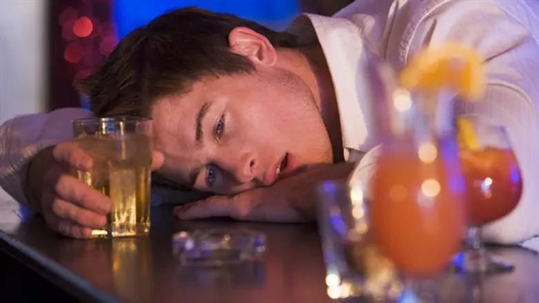 Drunk (illustration)
