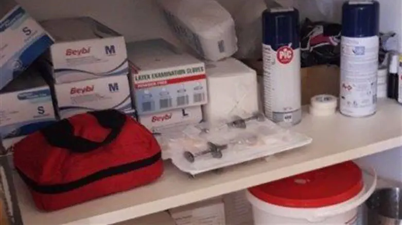 הציוד שנתפס