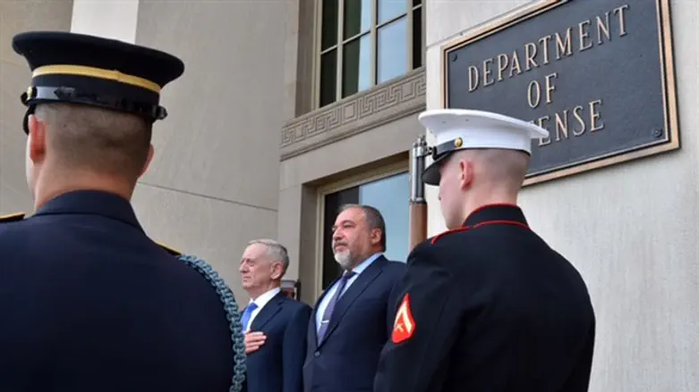 Liberman received at the Pentagon