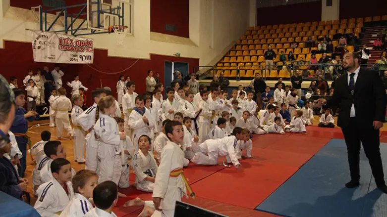 אליפות הג'ודו הייחודית במתנ"ס אפרת השבוע