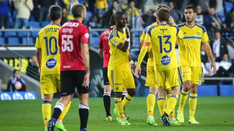 ניצחון לא משכנע אבל עשו את העבודה, שחקני מכבי הערב