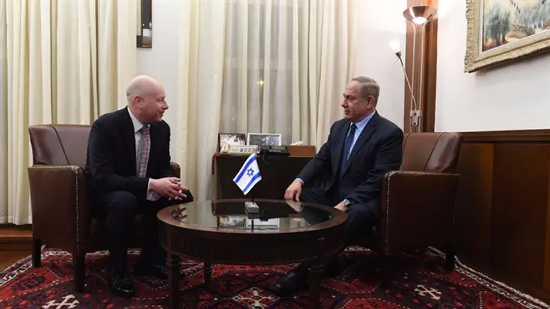 Netanyahu and Greenblatt