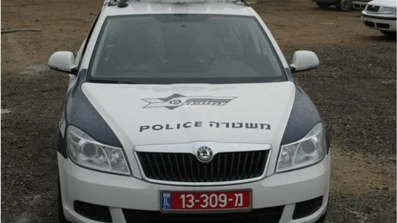 ניידת משטרה (אילוסטרציה)