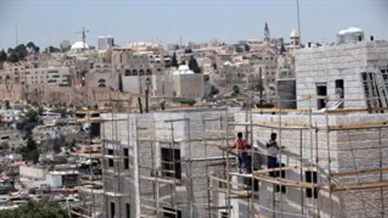 בנייה במעלה הזיתים