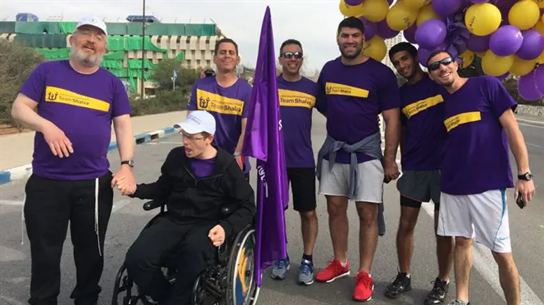 Иегуда Исраэли на Иерусалимском марафоне