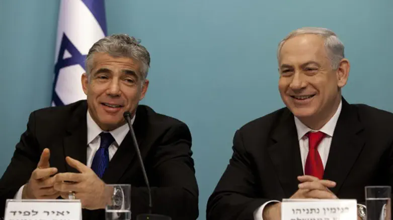Lapid and Netanyahu