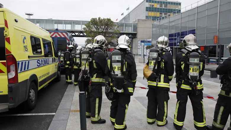 Emergency services at Orly airport