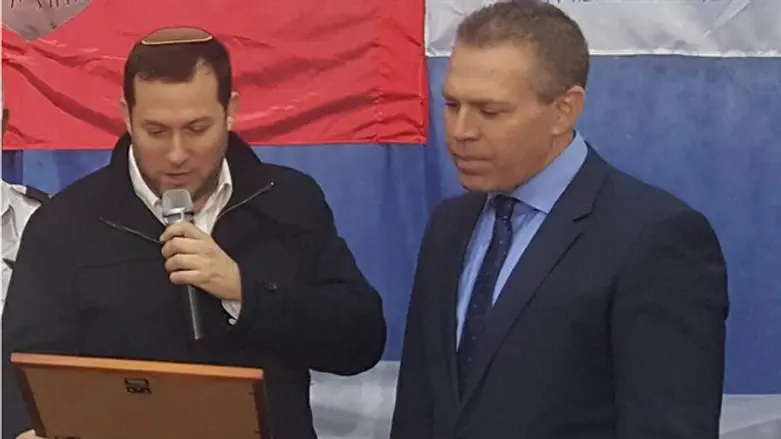 השר ארדן וראש המועצה שומרון