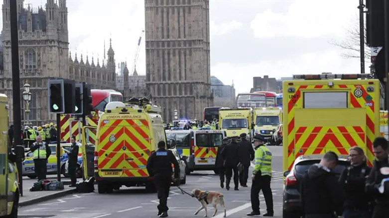 Scene of London attack