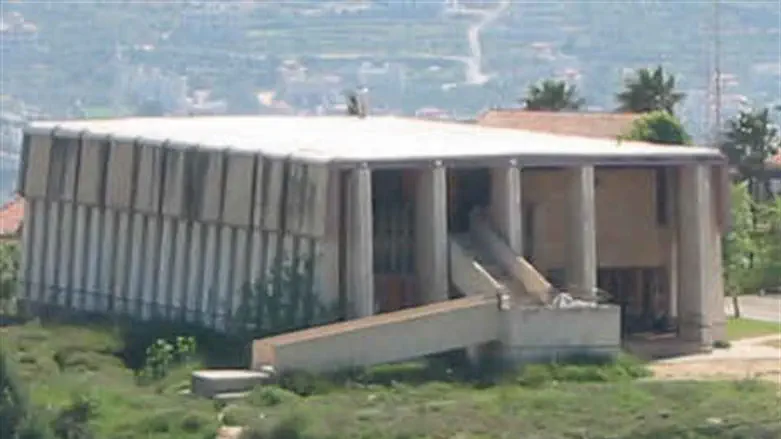 The modern Mishkan in Shilo