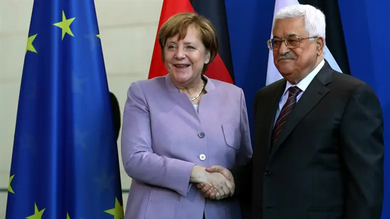 Merkel and Abbas