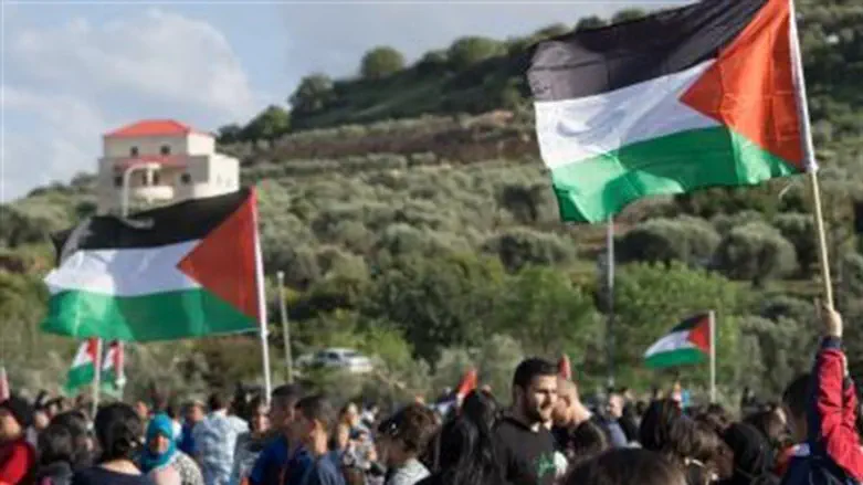 Land Day protest in Dir Hana, in northern Israel