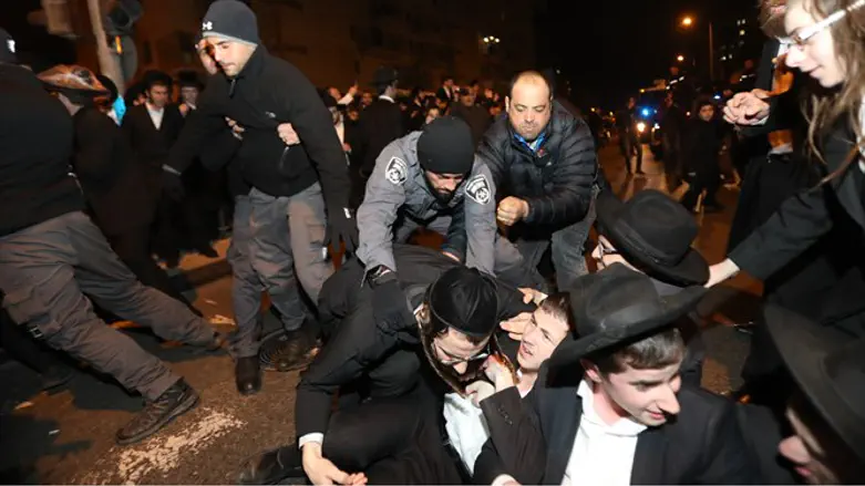 Haredi demonstration