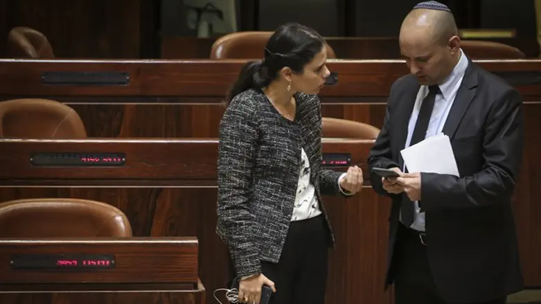 Naftali Bennett and Ayelet Shaked