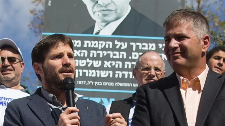 MKs Yoav Kisch and Bezalel Smotrich