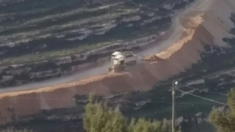 PA pollution near Givat Ze'ev