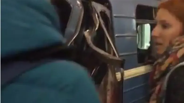 Взорванный поезд метро в Петербурге