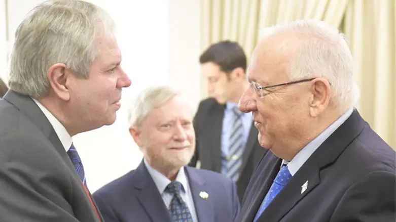 ריבלין במפגש. היום