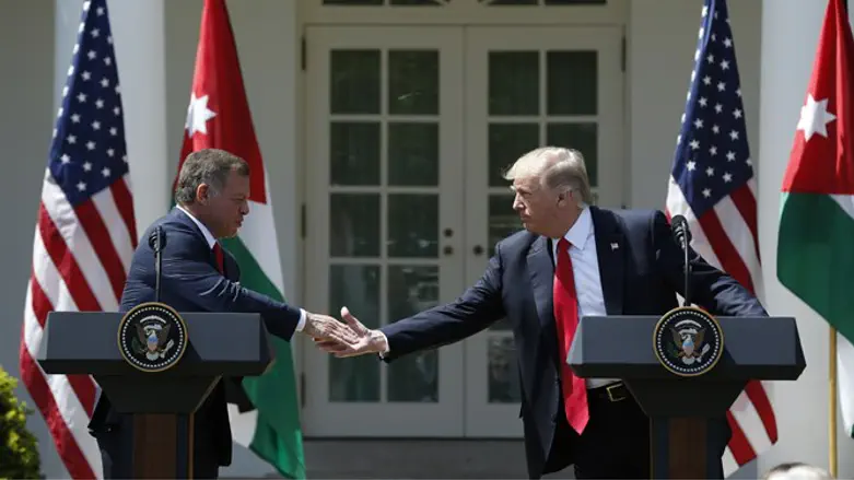 Дональд Трамп и Абдалла II