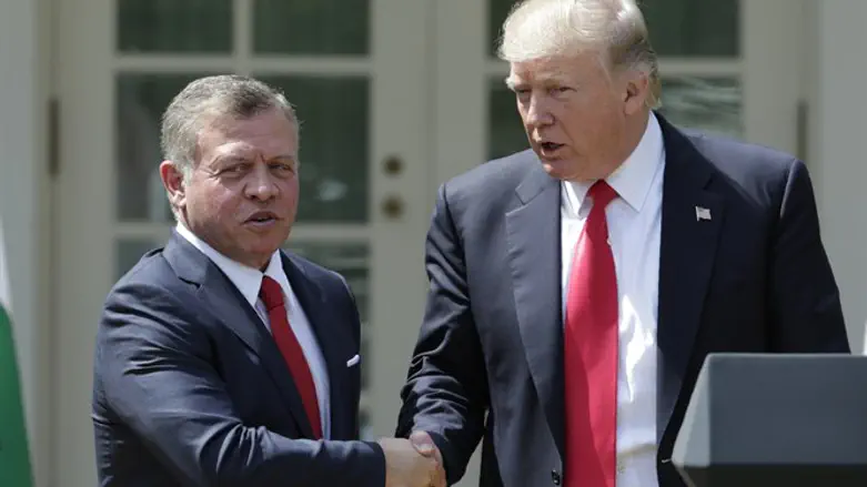 Дональд Трамп и Абдалла II